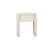 Oberon Crescent Marble Bedside gallery detail image