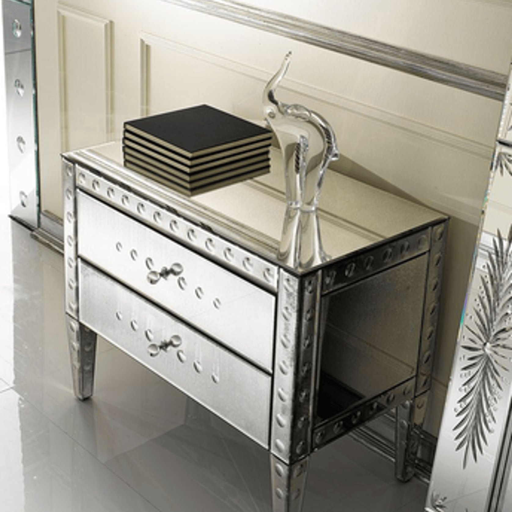 Villette Bedside Table gallery detail image