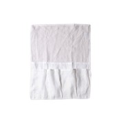 100% French Flax Linen Bedside Organiser- White gallery detail image
