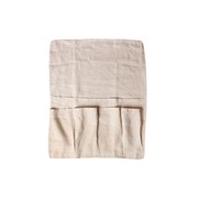 100% French Flax Linen Bedside Organiser- Natural Oat gallery detail image