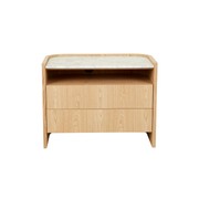 Elsie Two Drawer Bedside gallery detail image
