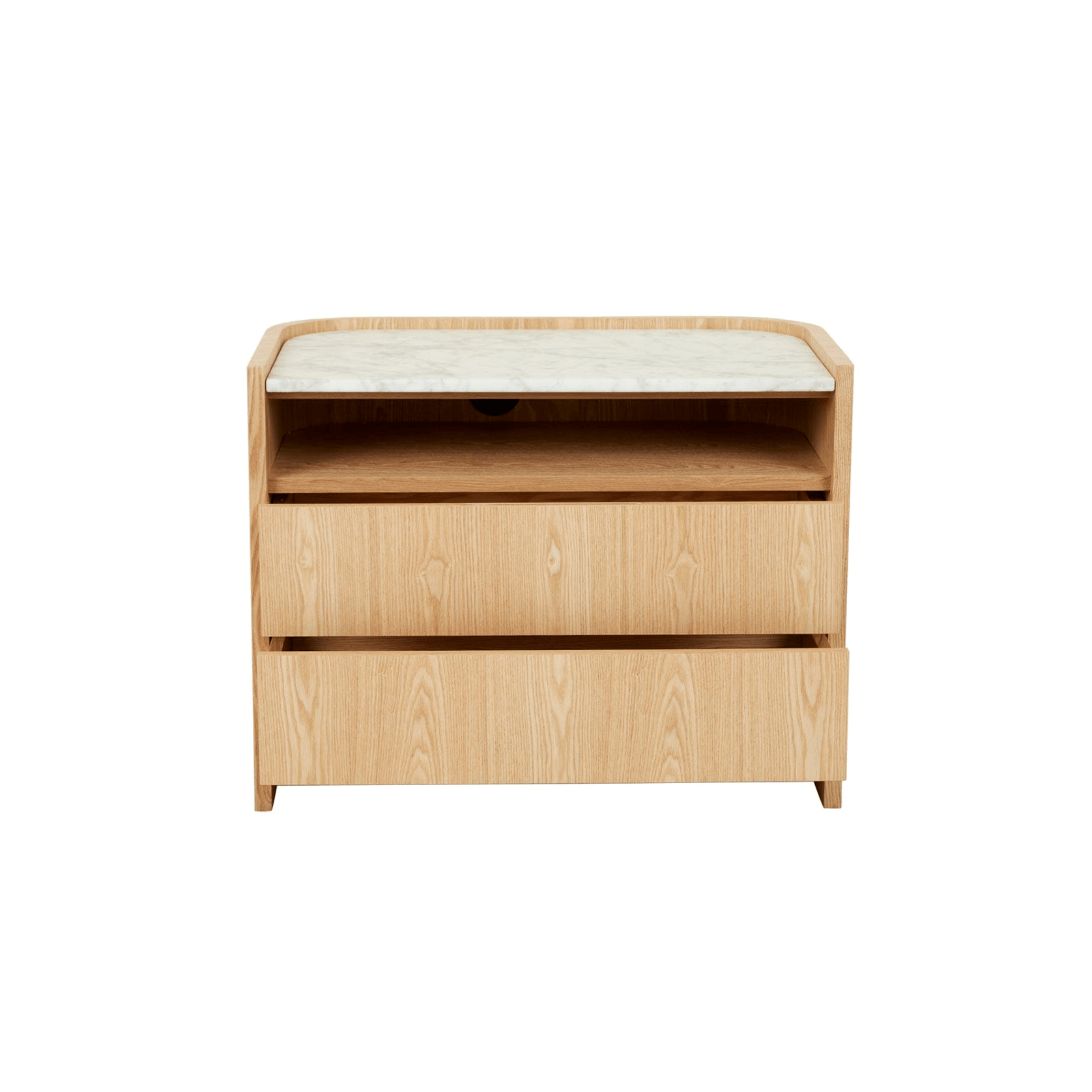 Elsie Two Drawer Bedside gallery detail image