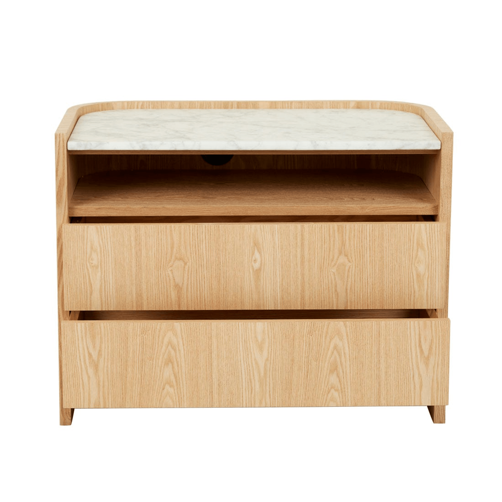 Elsie Two Drawer Bedside gallery detail image