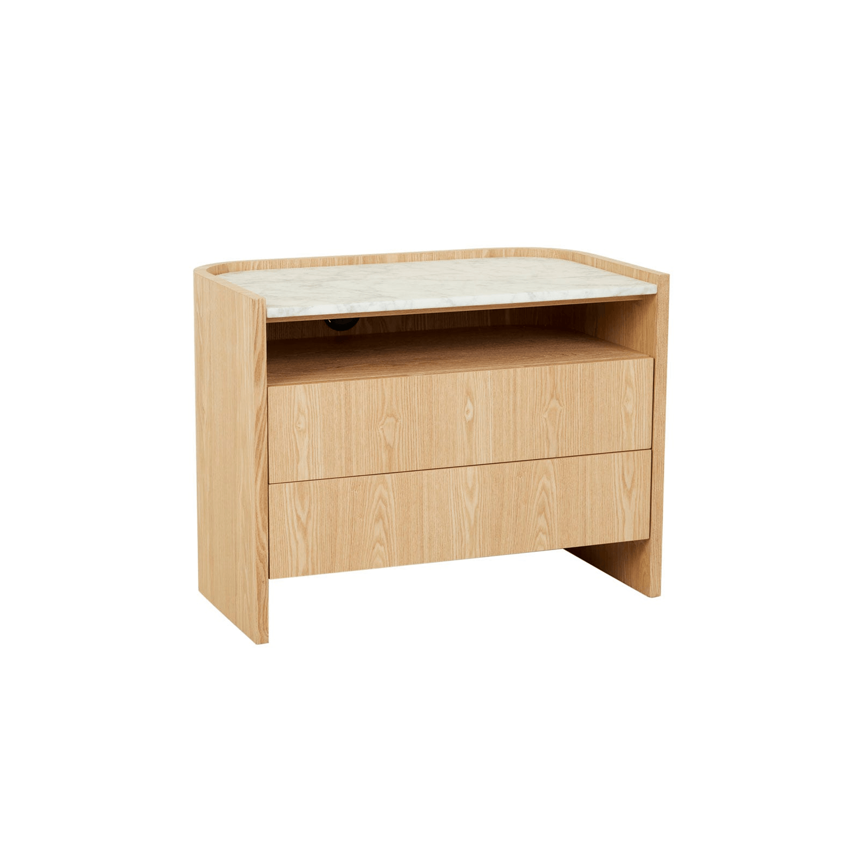 Elsie Two Drawer Bedside gallery detail image