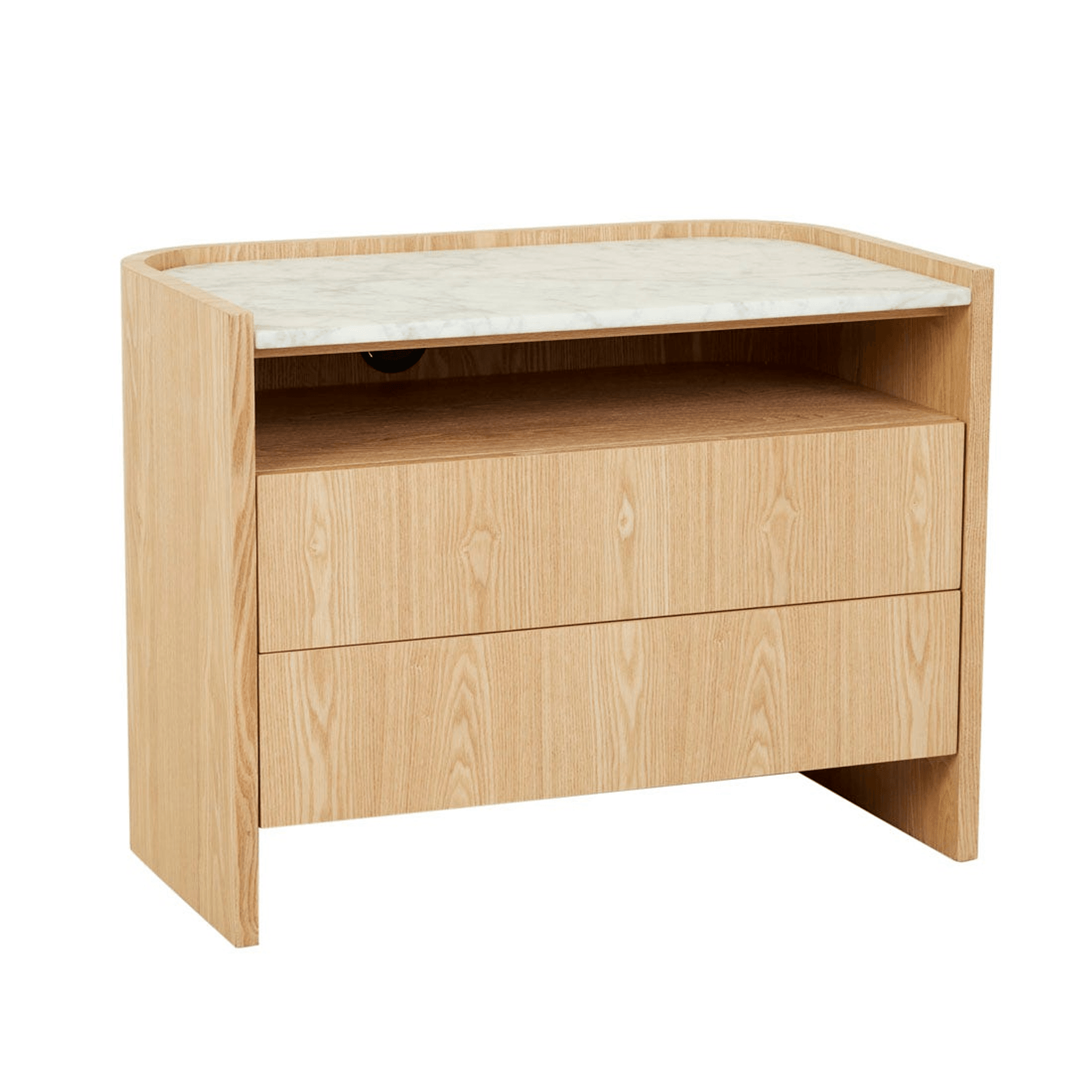 Elsie Two Drawer Bedside gallery detail image