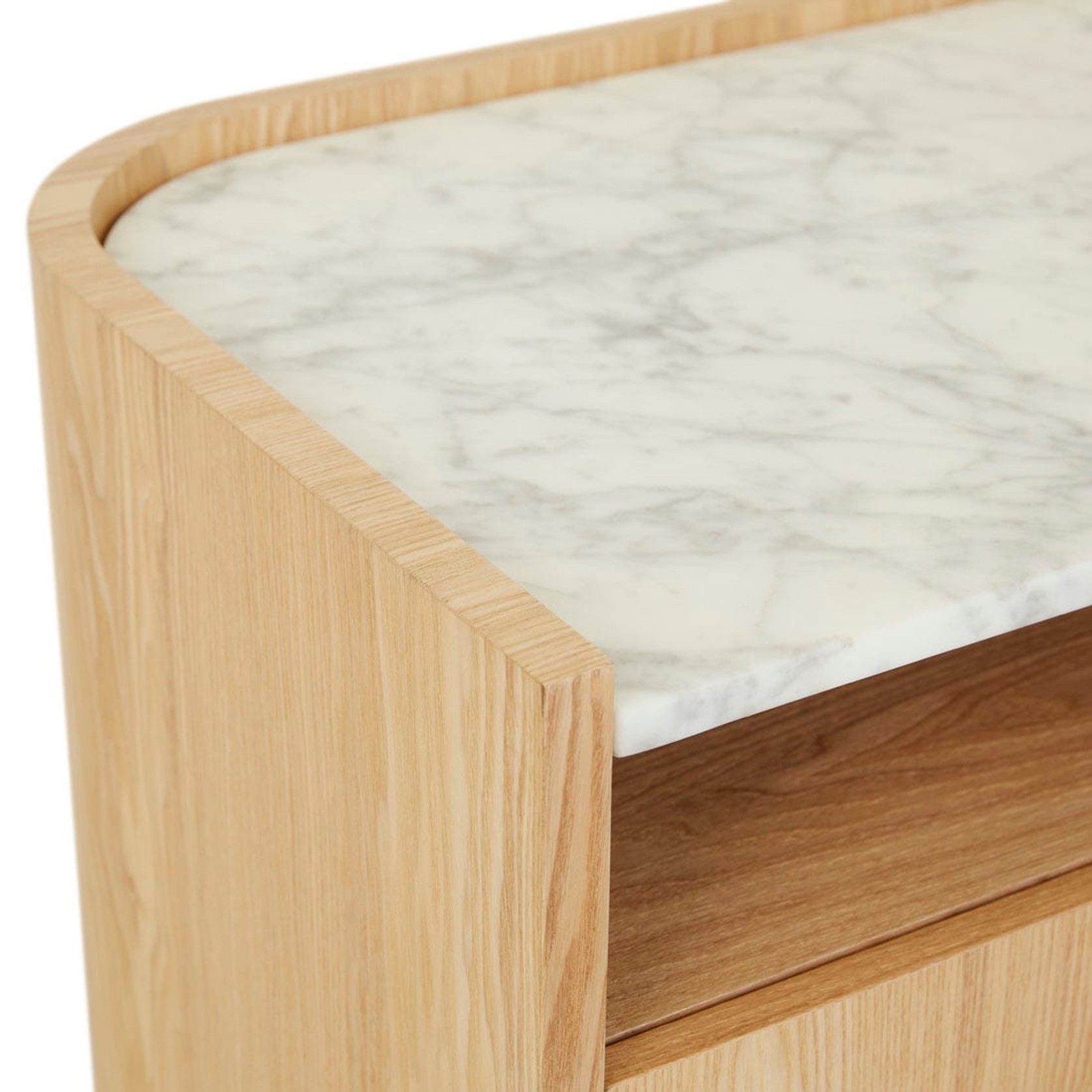 Elsie Two Drawer Bedside gallery detail image