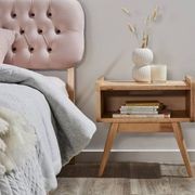 Finn Bedside Table | Natural Hardwood gallery detail image