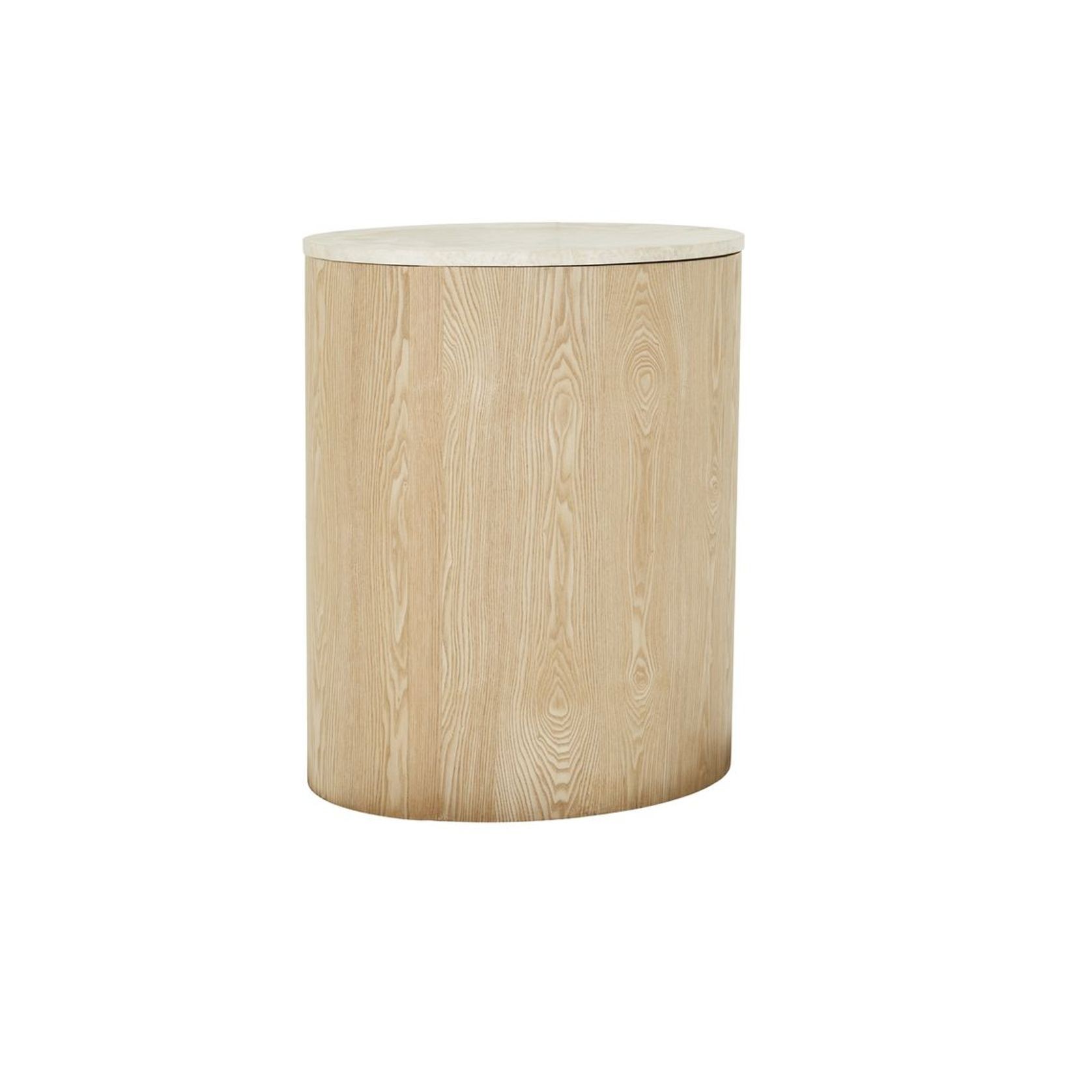 Oberon Lune Marble Bedside gallery detail image