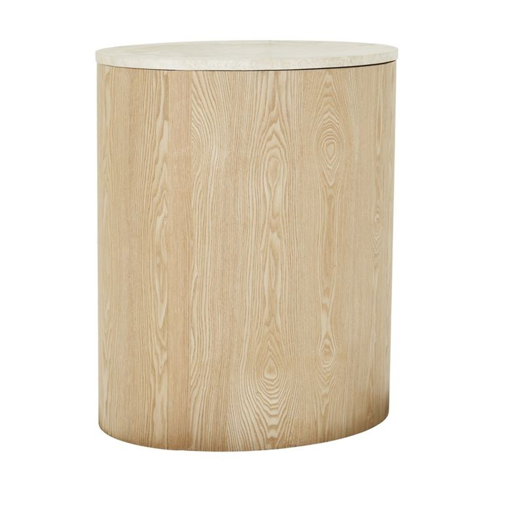 Oberon Lune Marble Bedside gallery detail image