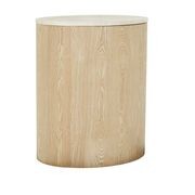 Oberon Lune Marble Bedside gallery detail image