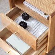 Oslo Natural Solid Oak Bedside Table gallery detail image