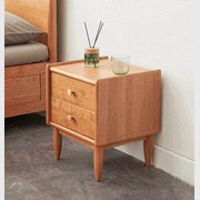 Prunus Solid Cherry Bedside Table gallery detail image