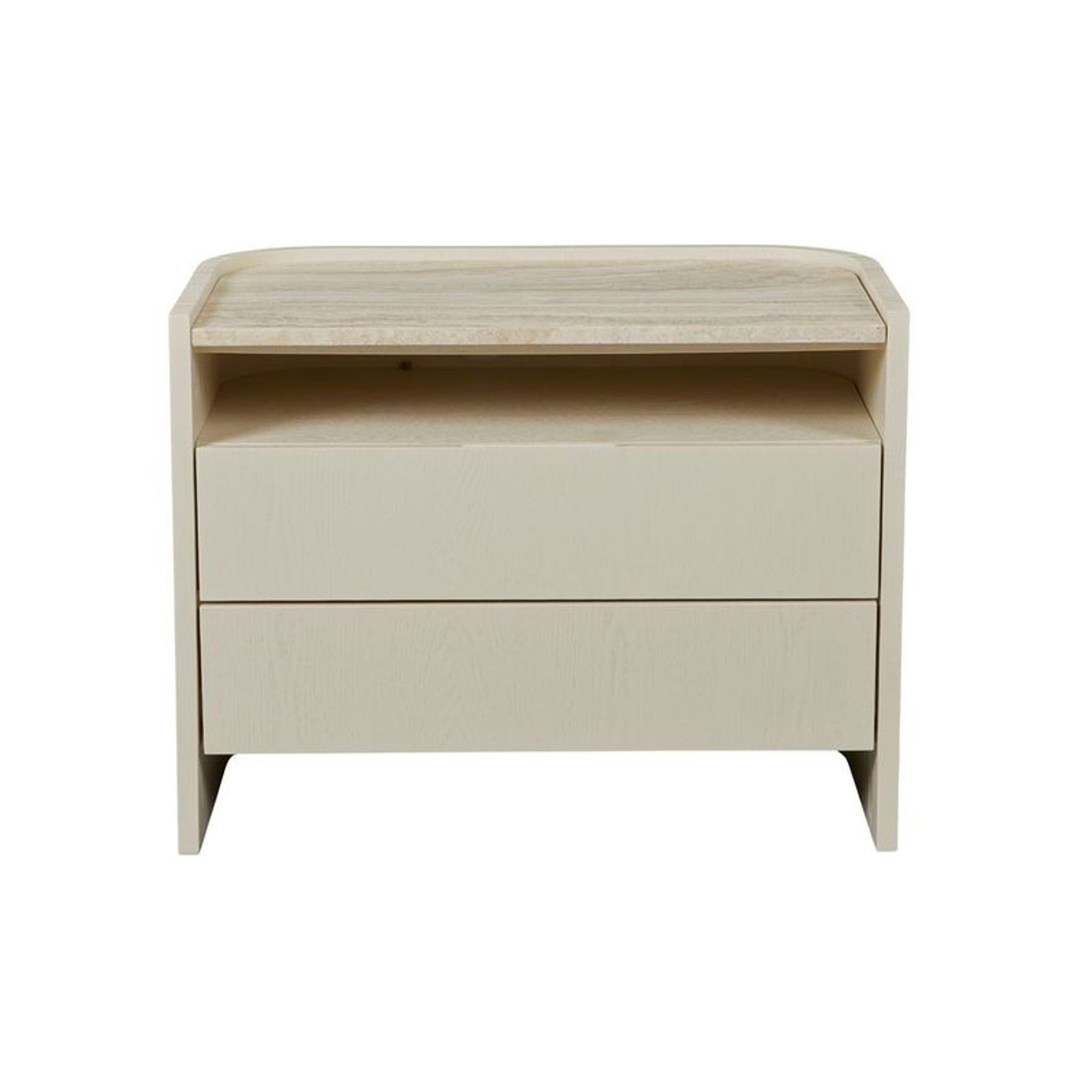 Elsie Two Drawer Bedside gallery detail image