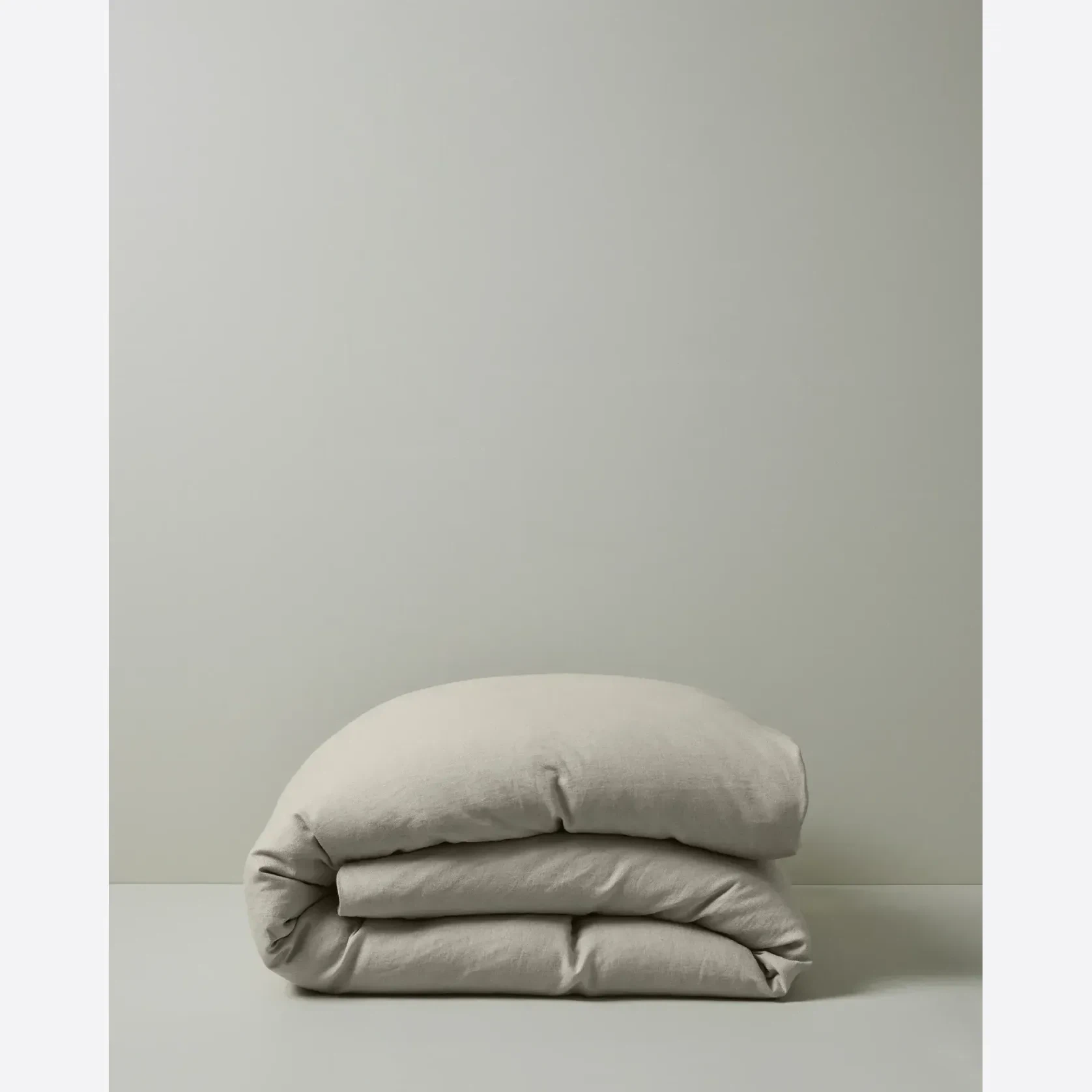 Ravello Linen Quilt Cover - Bone | Weave Home Bed Linen gallery detail image