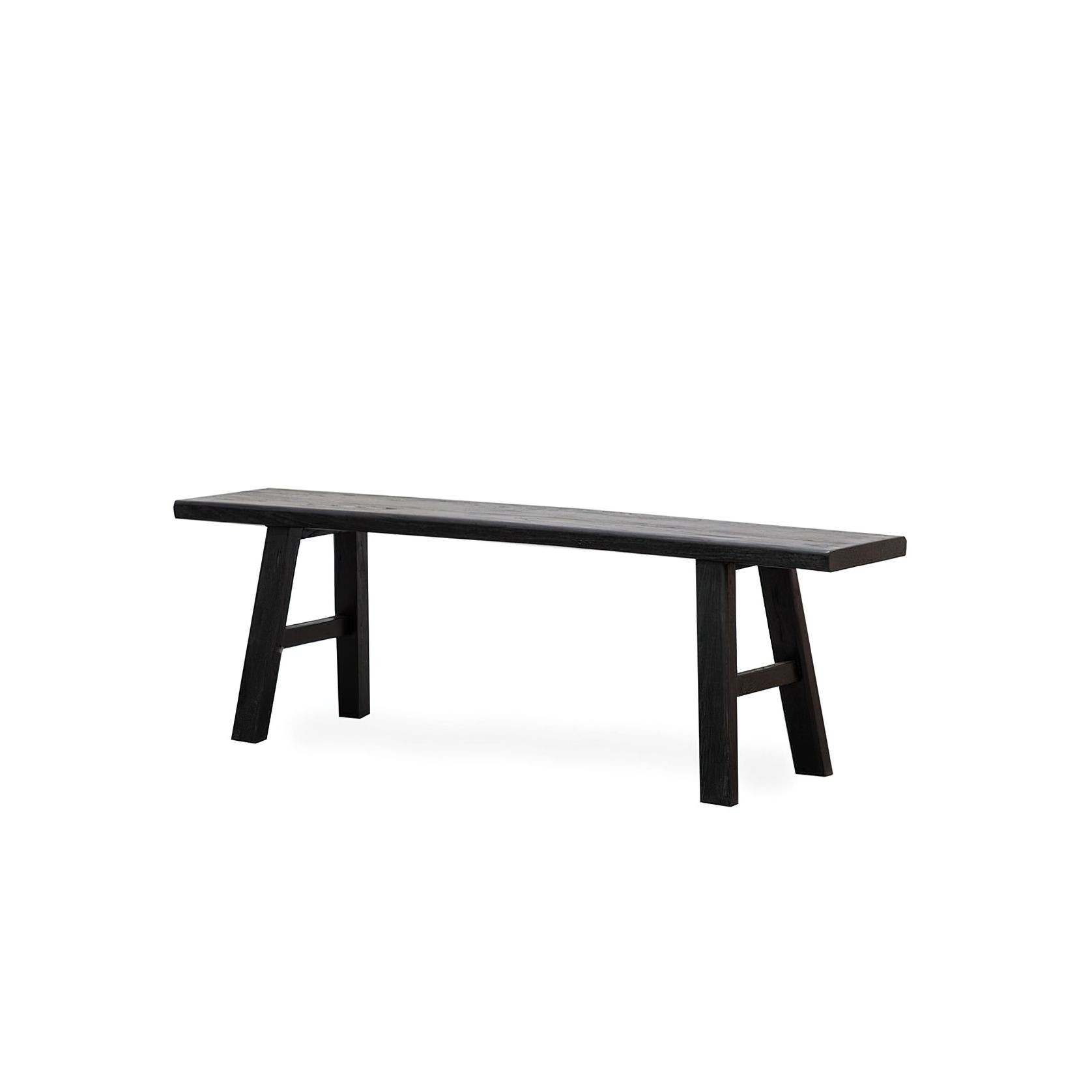 Parq Bench Long - Black gallery detail image
