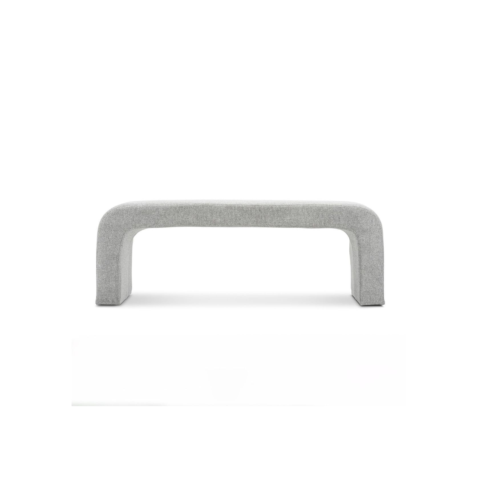 Harper 120cm Arch Bench Seat | Hail Grey gallery detail image