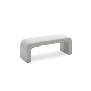 Harper 120cm Arch Bench Seat | Hail Grey gallery detail image