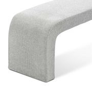 Harper 120cm Arch Bench Seat | Hail Grey gallery detail image