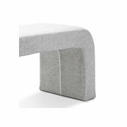 Harper 120cm Arch Bench Seat | Hail Grey gallery detail image
