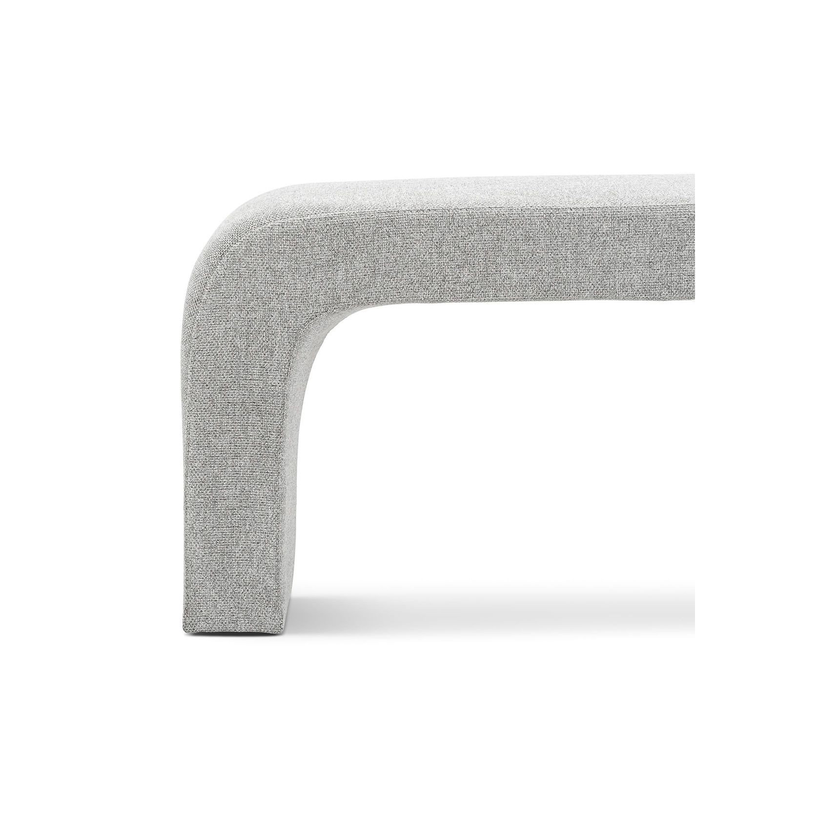 Harper 120cm Arch Bench Seat | Hail Grey gallery detail image
