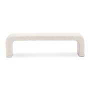 Harper 160cm Arch Bench Seat | Cream Bouclé gallery detail image