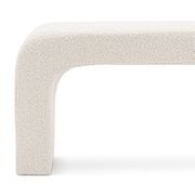 Harper 160cm Arch Bench Seat | Cream Bouclé gallery detail image