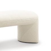 Remi 120cm Bench Seat | Teddy Cream gallery detail image
