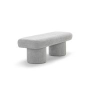 Nico 140cm Bench Seat | Hail Grey gallery detail image
