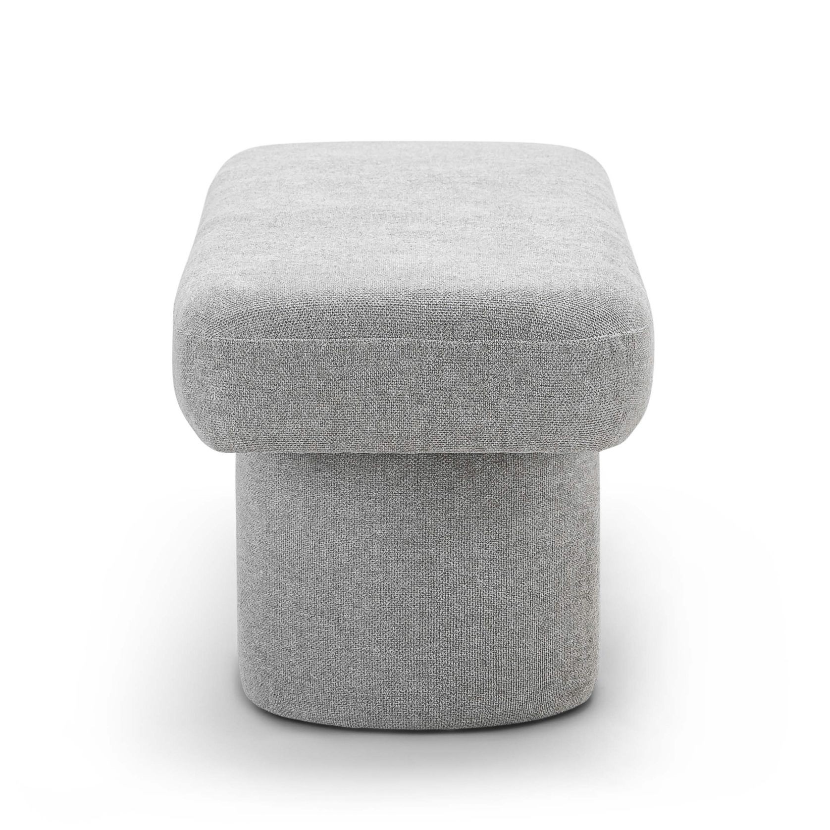 Nico 140cm Bench Seat | Hail Grey gallery detail image
