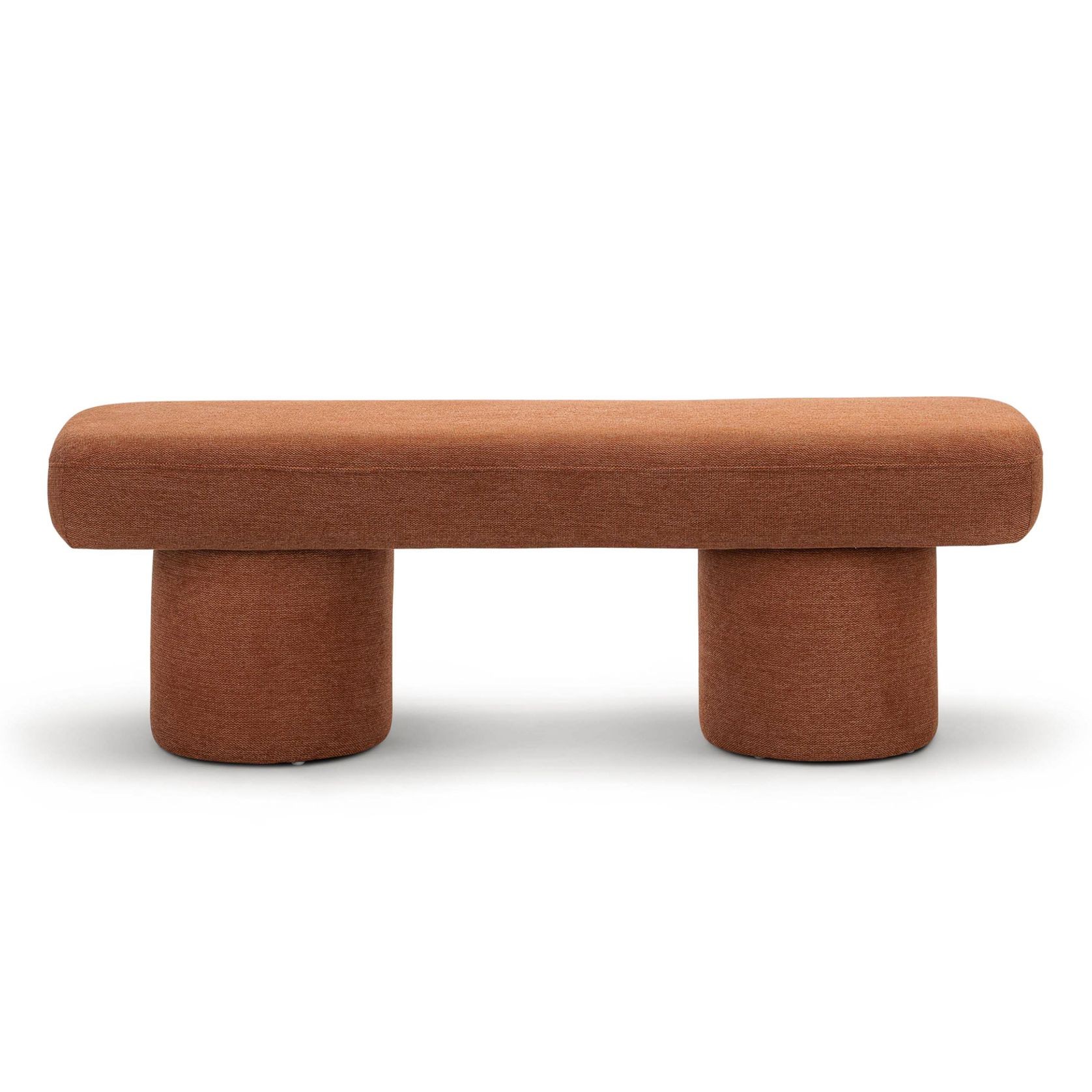 Nico 140cm Bench Seat | Rust Orange gallery detail image