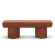 Nico 140cm Bench Seat | Rust Orange gallery detail image