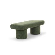 Nico 140cm Bench Seat | Moss Green gallery detail image