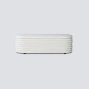 Channelled Boucle Storage Bench gallery detail image