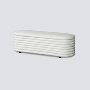 Channelled Storage Bench gallery detail image