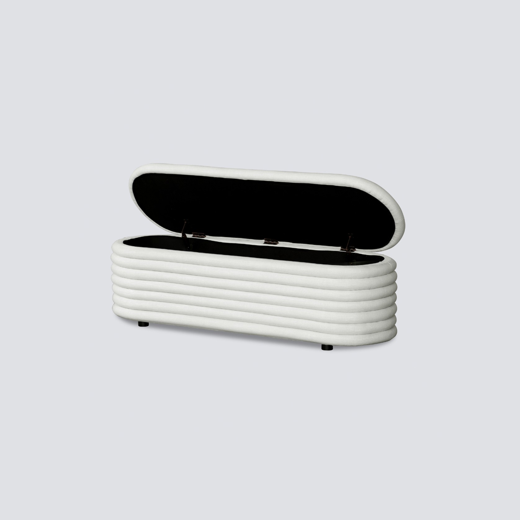 Channelled Storage Bench gallery detail image