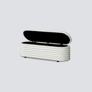 Channelled Storage Bench gallery detail image