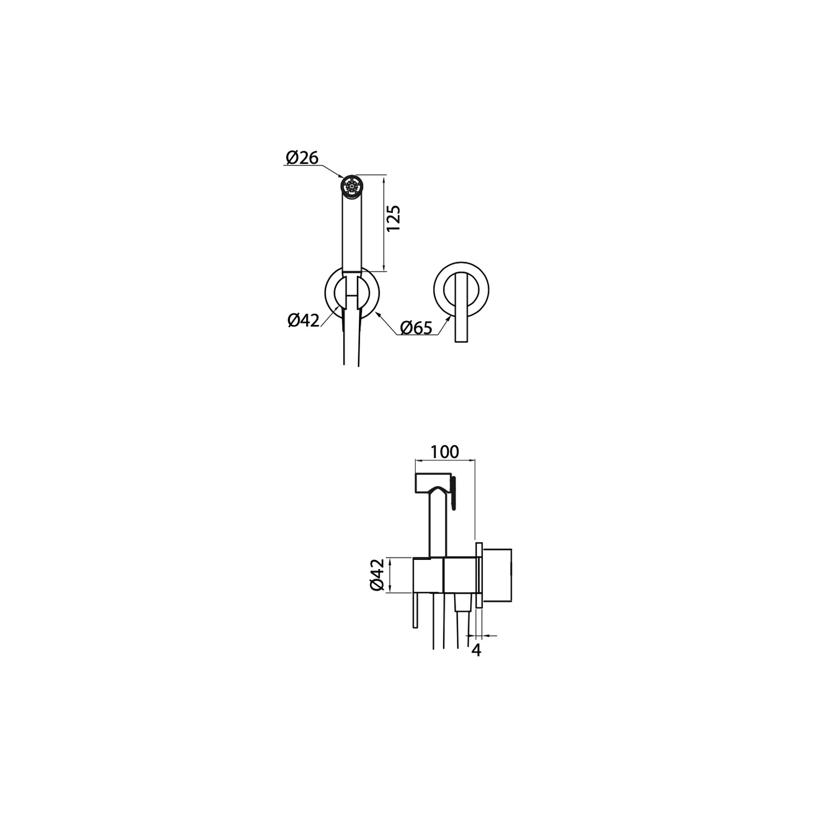 Antonio Frattini DO48 Bidet Set gallery detail image