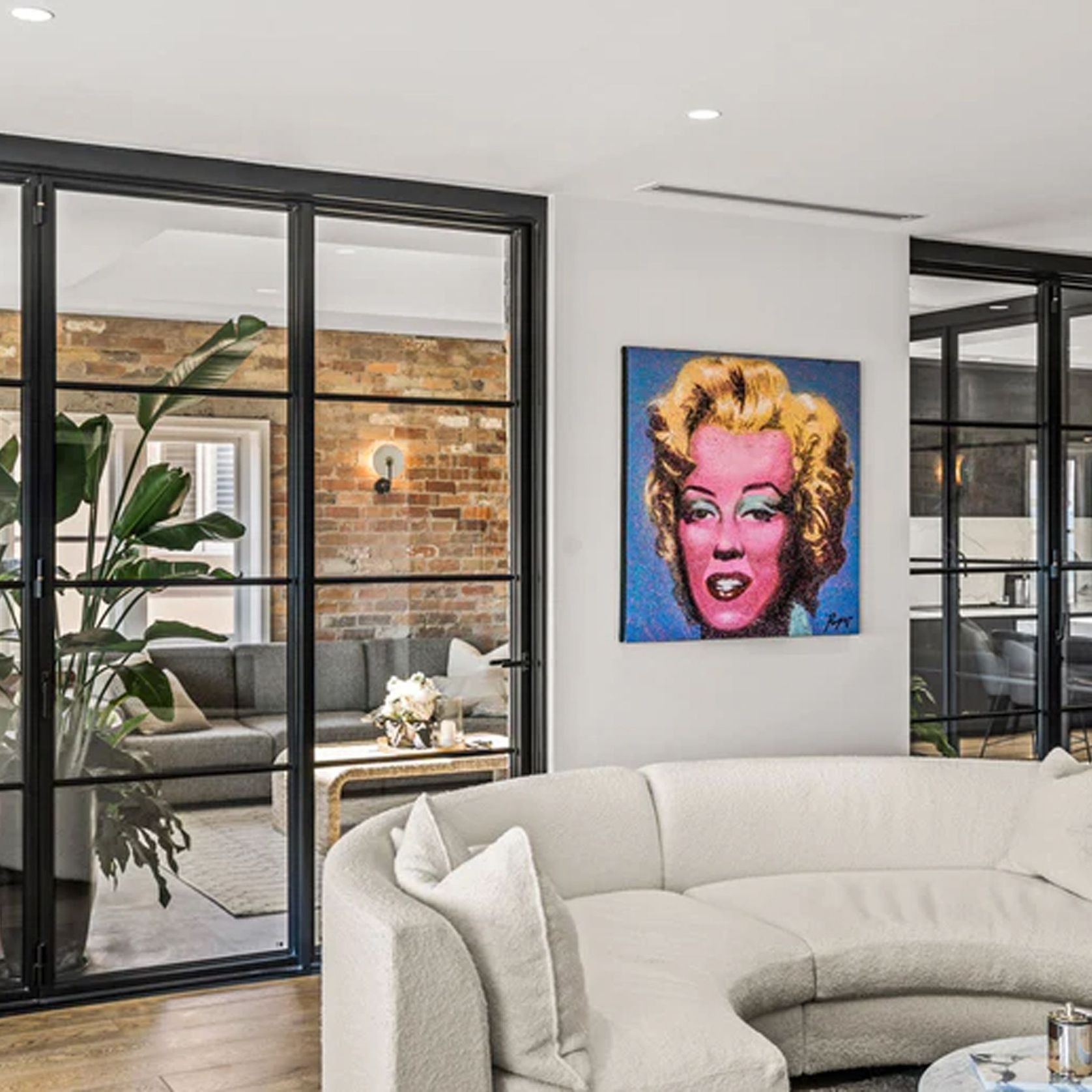 Steel Frame Glass Bifold Doors - Galvanised FPS50 gallery detail image