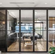 Steel Frame Glass Bifold Doors - Galvanised FPS50 gallery detail image