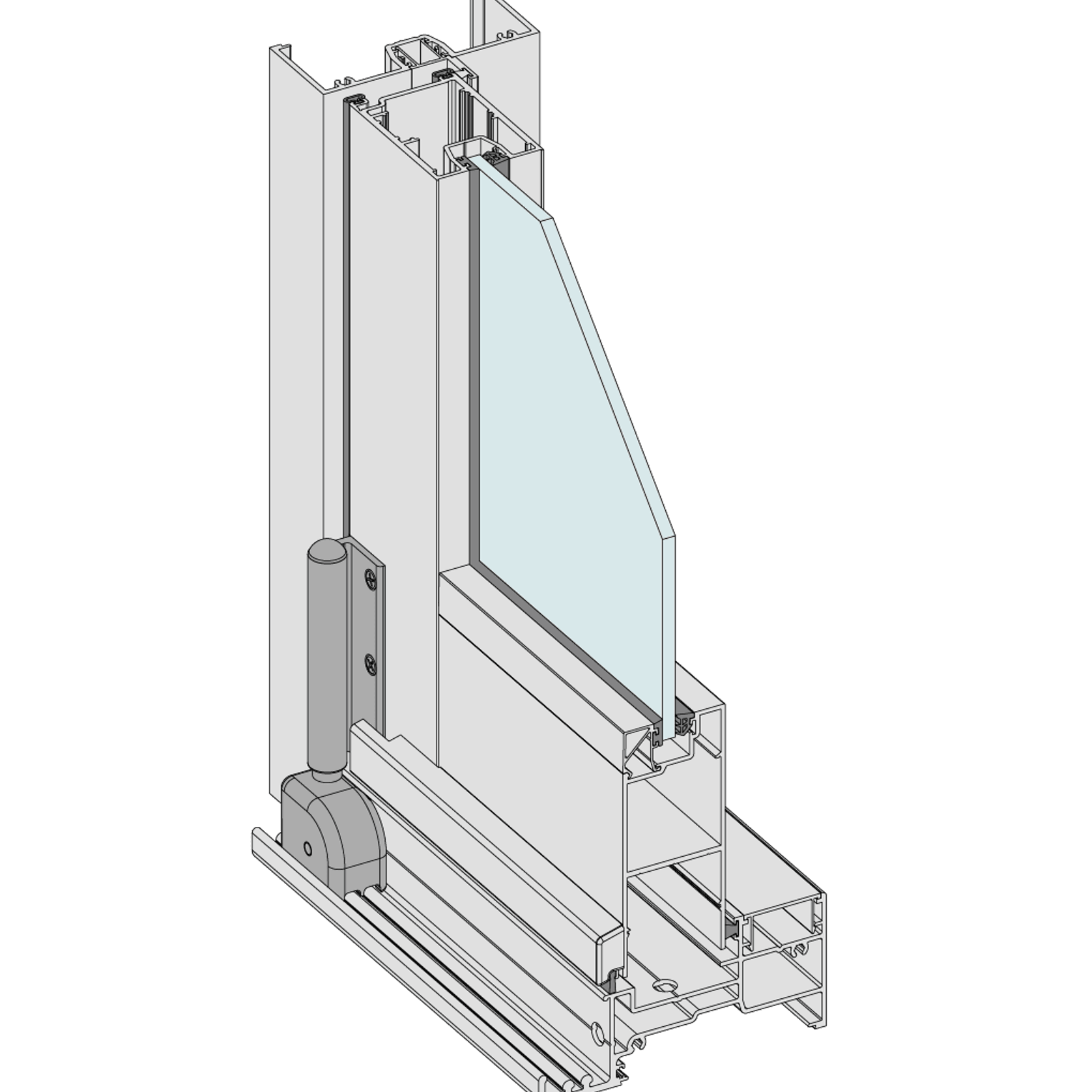 Elevate | Series 410 | Bi-Fold Door (Bottom Rolling) gallery detail image