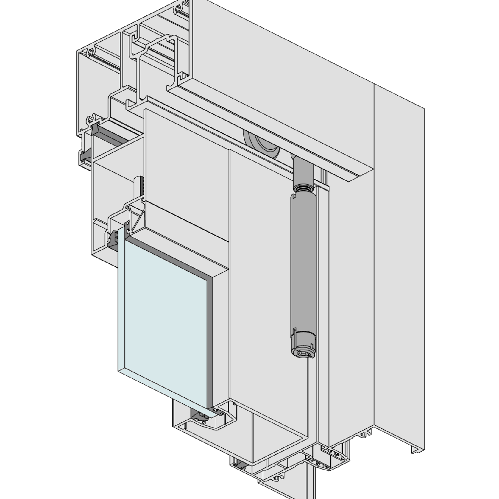 Elevate | Series 411 | Bi-Fold Door (Top Hung) gallery detail image