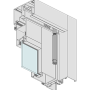 Elevate | Series 411 | Bi-Fold Door (Top Hung) gallery detail image