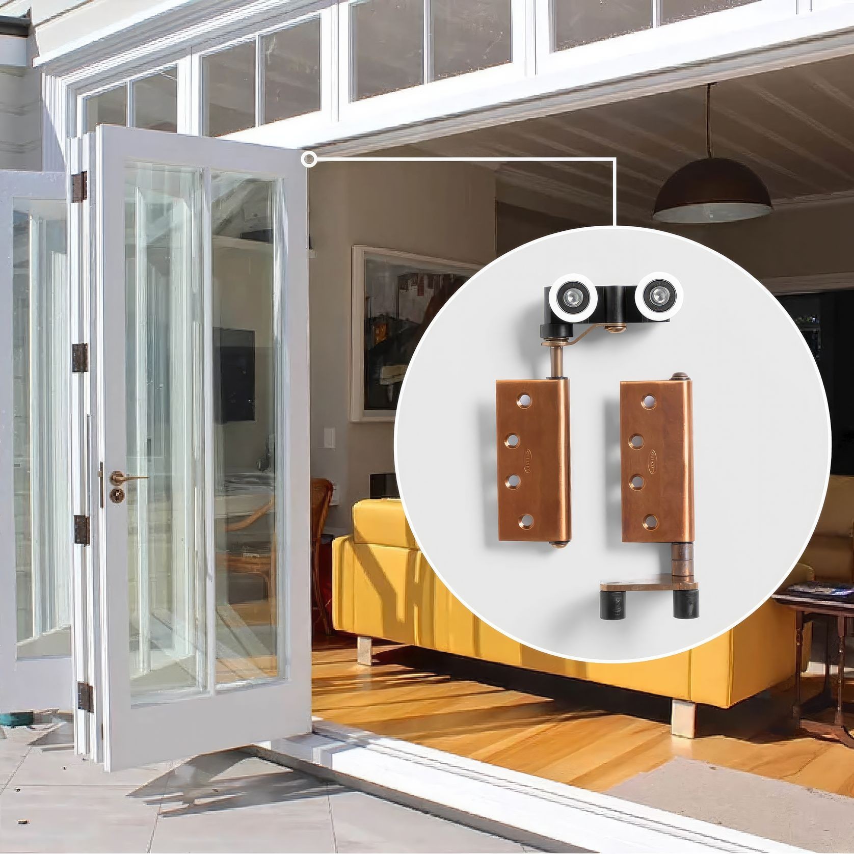 Bifold Door Hardware System gallery detail image