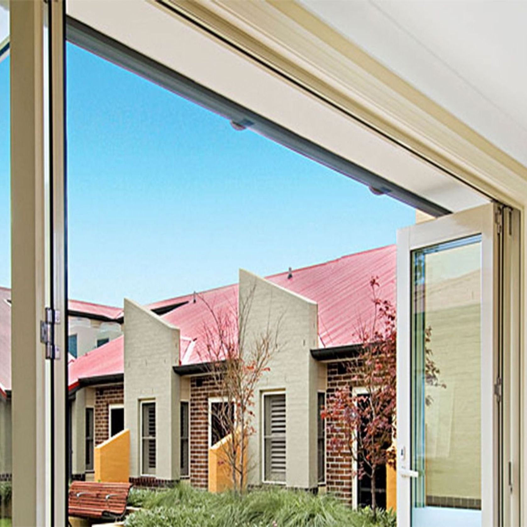 Elevate | Series 411 | Bi-Fold Door (Top Hung) gallery detail image
