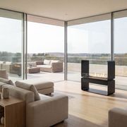 Decoflame Austin Freestanding BEV Net Zero Fireplace gallery detail image