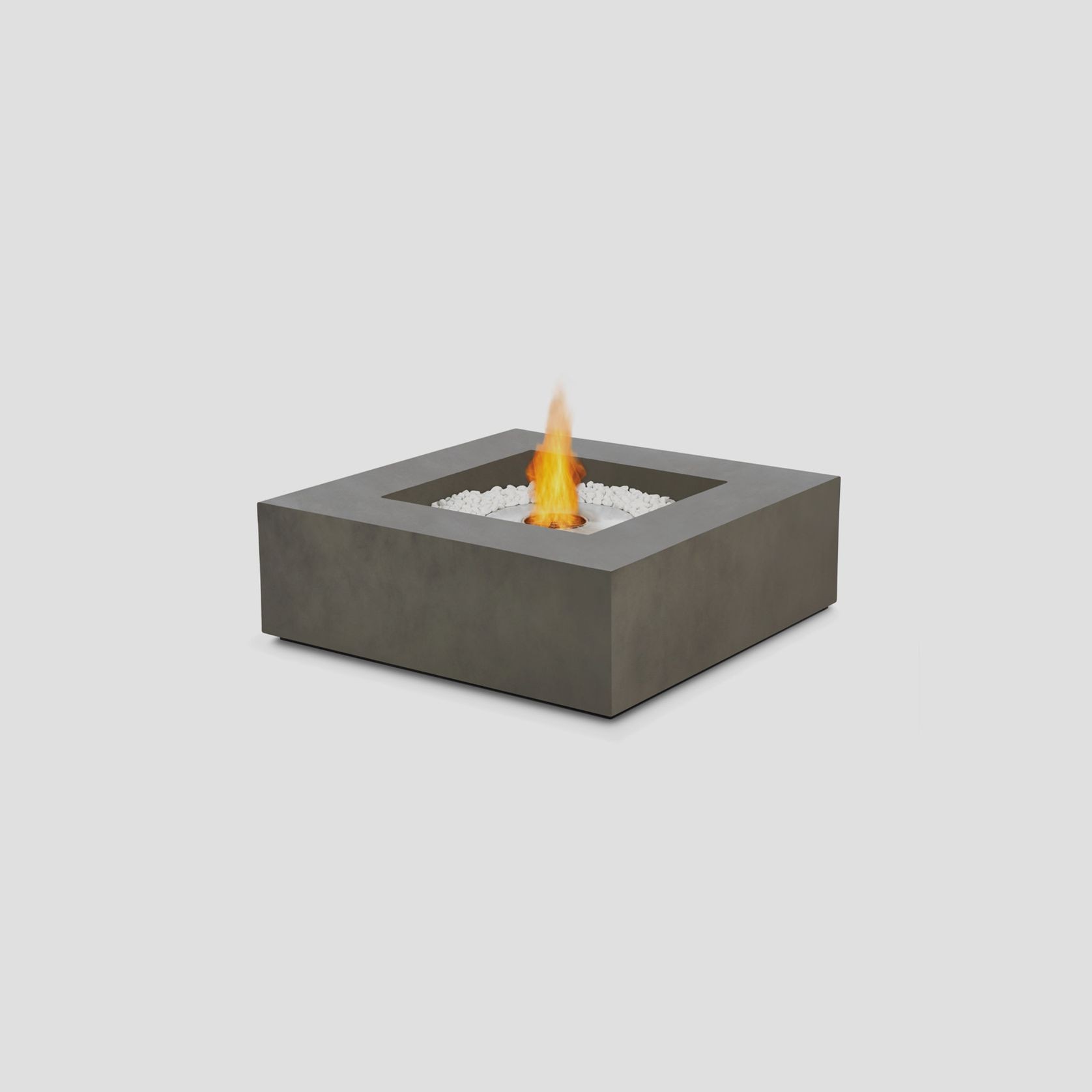 Base 40 Biofuel Outdoor Fireplace by EcoSmart+ gallery detail image