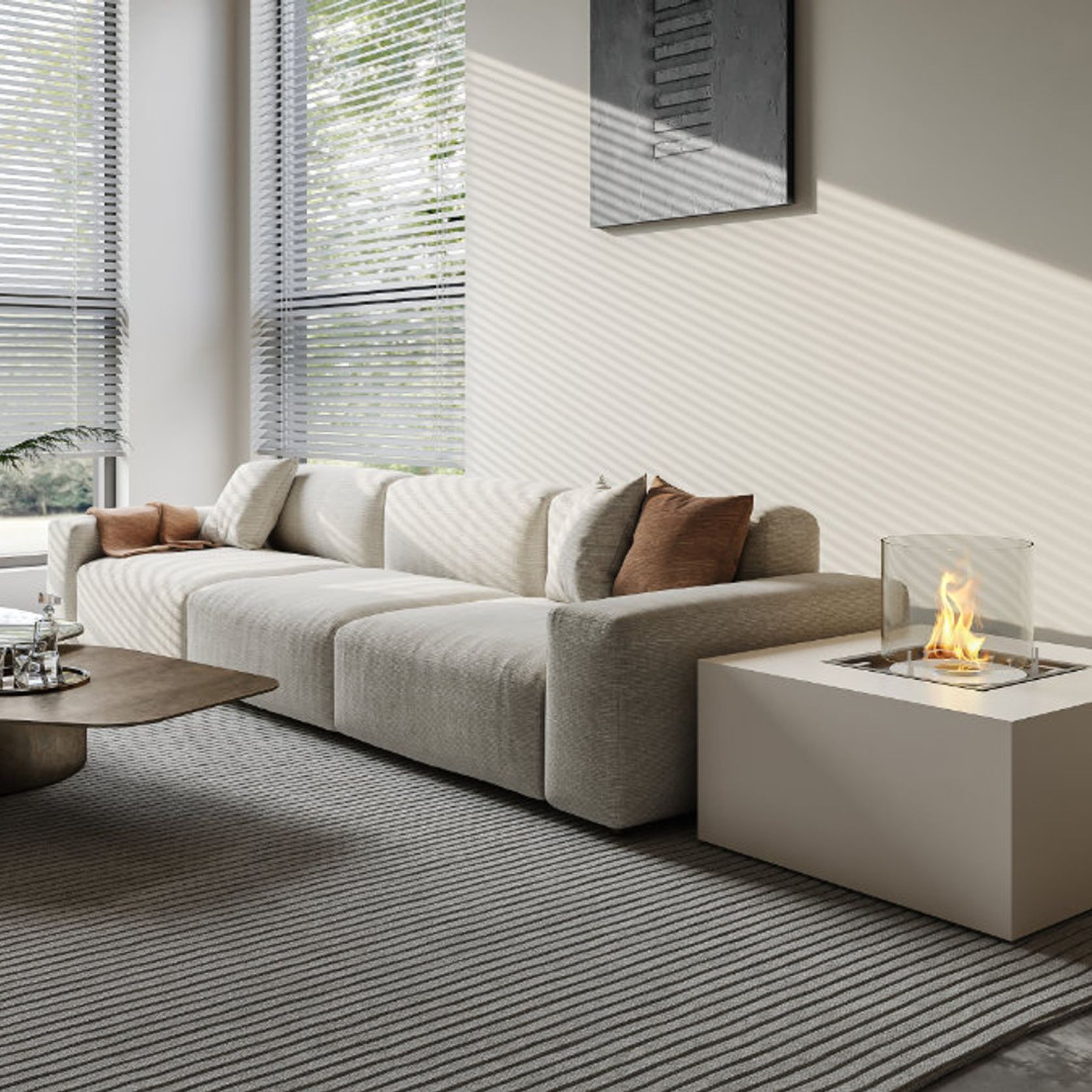 Chaser 38 Biofuel Outdoor Fireplace by EcoSmart+ gallery detail image