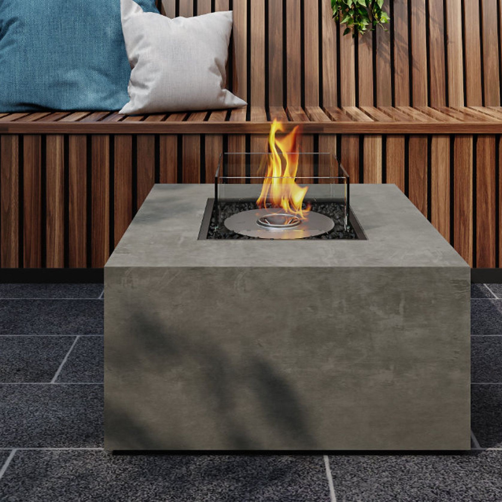 Chaser 38 Biofuel Outdoor Fireplace by EcoSmart+ gallery detail image