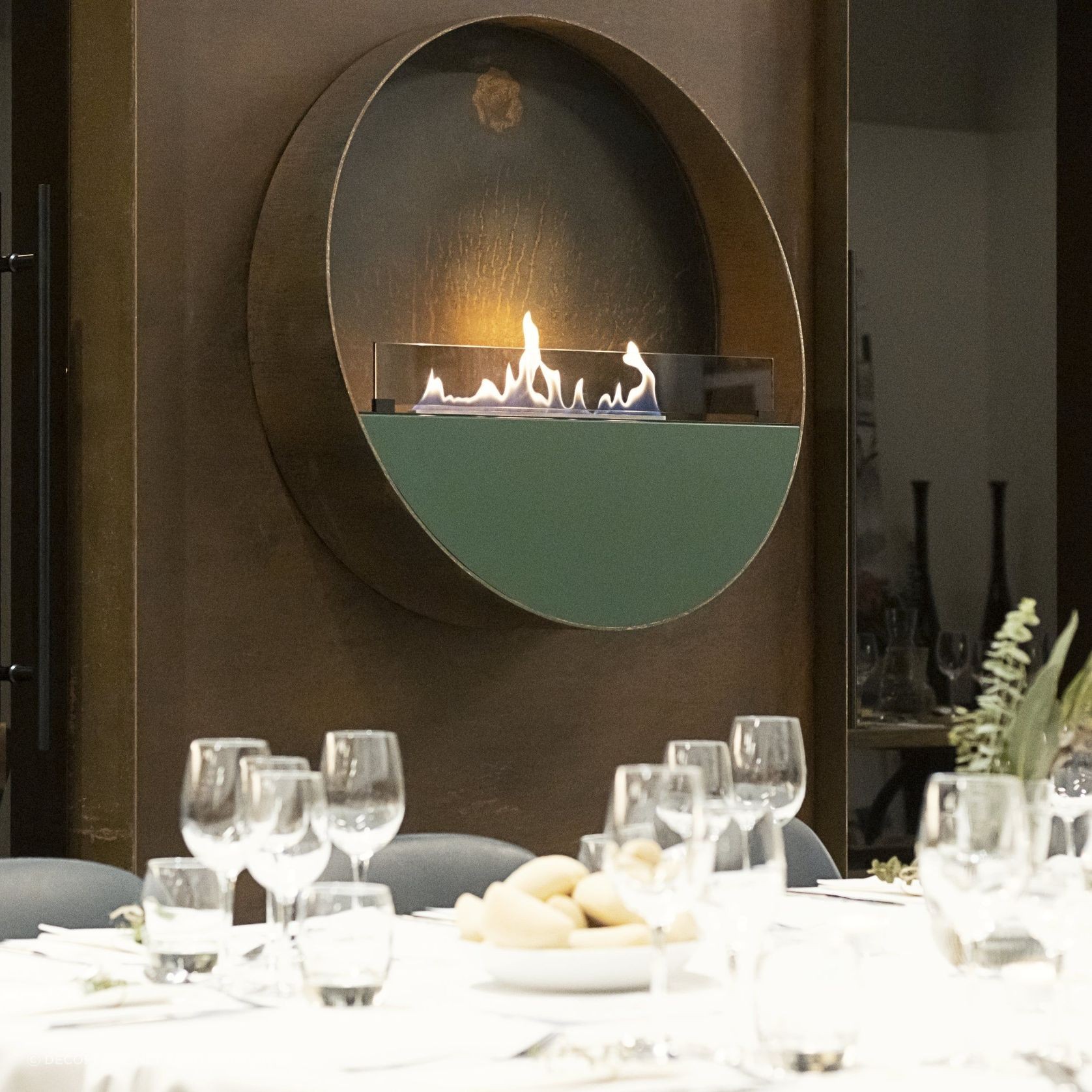 Decoflame Tokyo Wall Mounted BEV Net Zero Fireplace gallery detail image