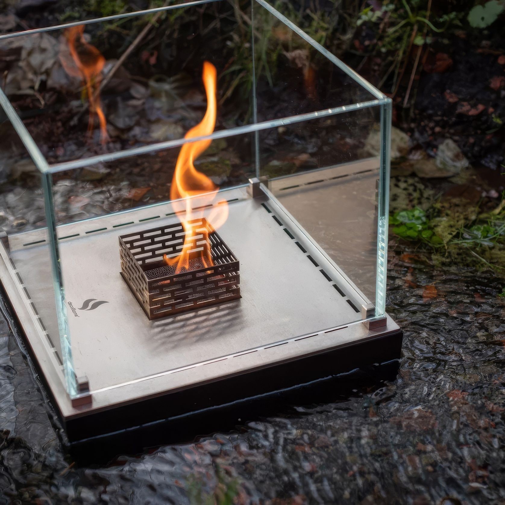 Decoflame BEV Nice Outdoor Fireplace gallery detail image